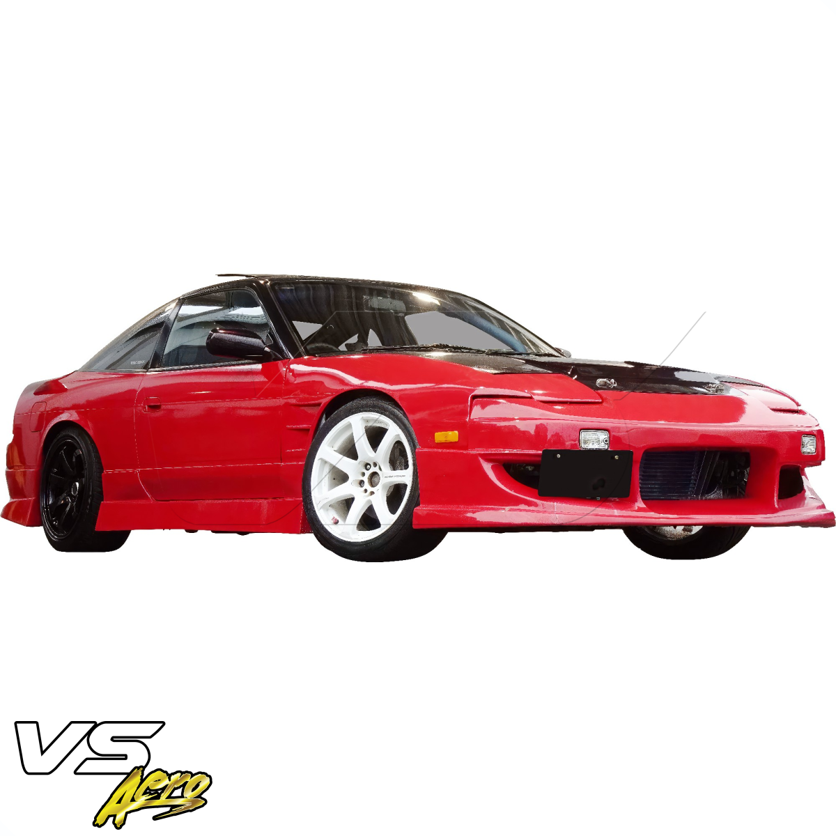 Modify your Nissan 240SX 1989 with our Exterior/Side Skirts - 