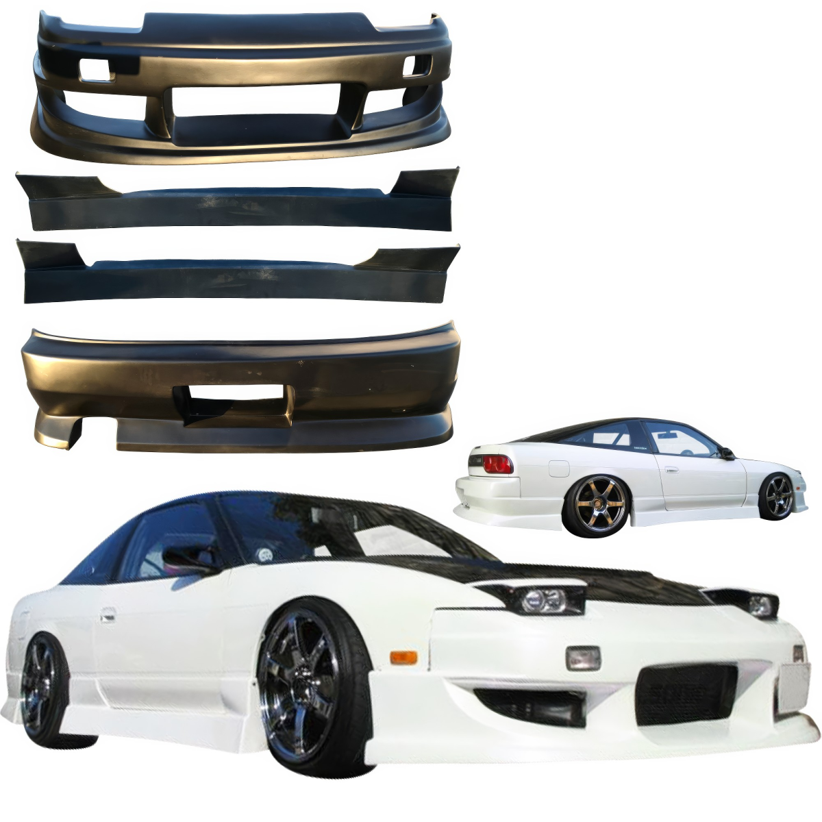 Modify your Nissan 240SX 1989 with our Exterior/Complete Body Kits - 