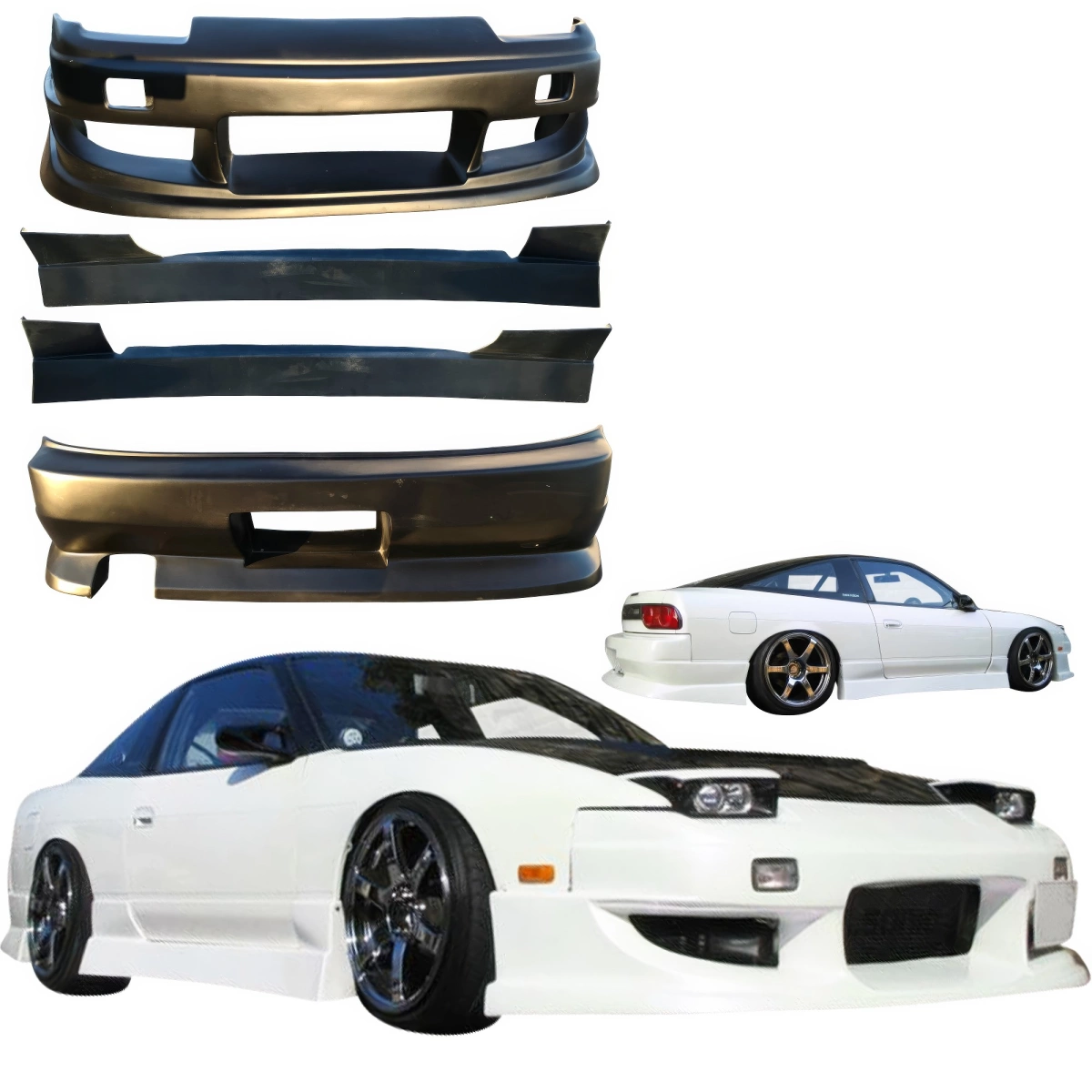 Modify your Nissan 240SX 1989 with our Exterior/Complete Body Kits - 1