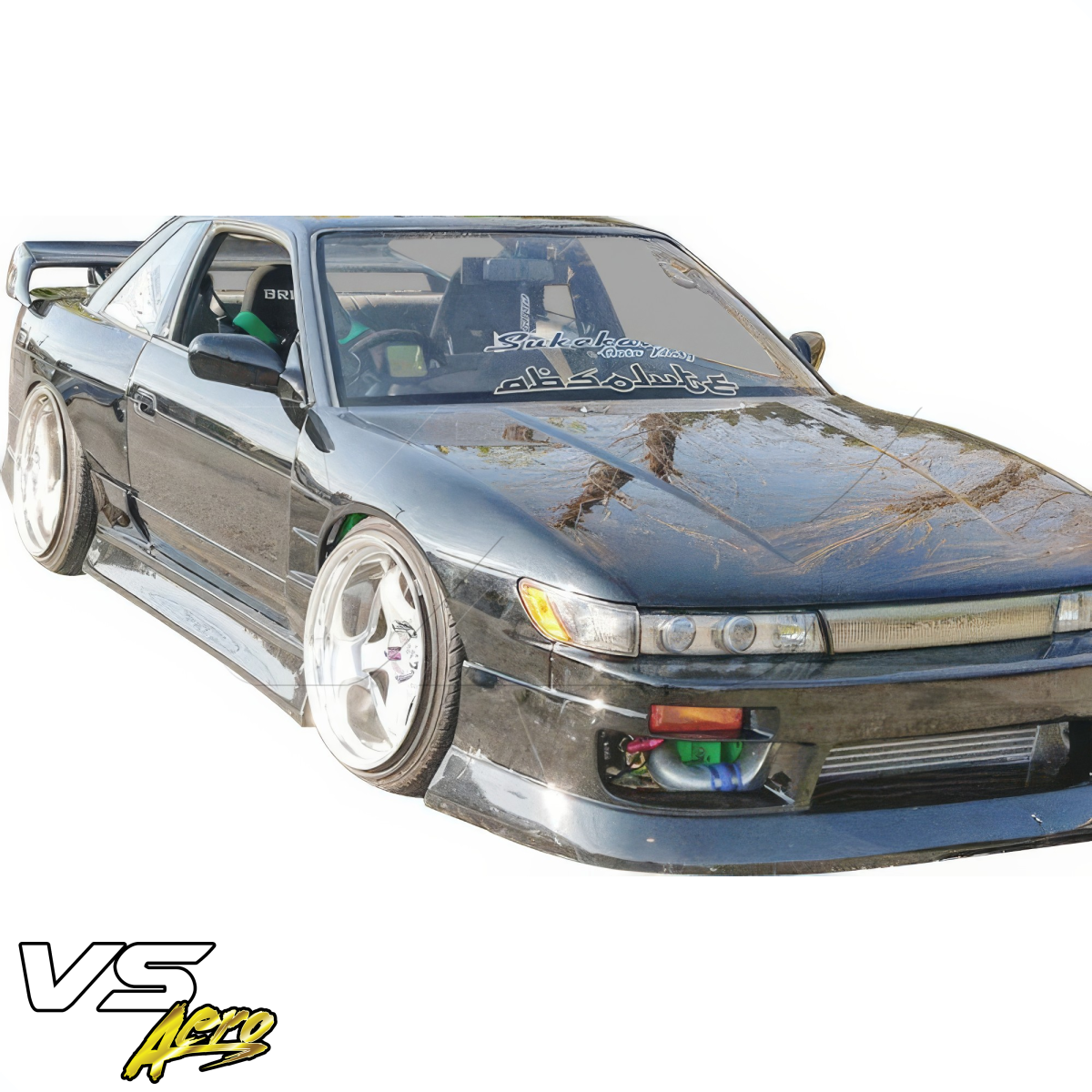 Modify your Nissan 240SX 1989 with our Exterior/Side Skirts - 