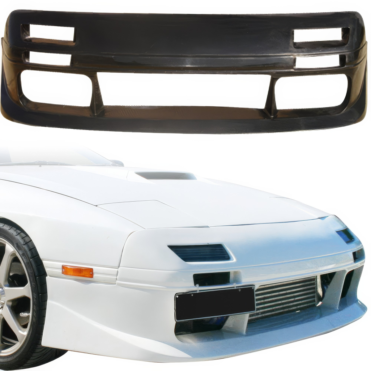 Modify your Mazda RX-7 1986 with our Exterior/Front Bumpers or Lips - 