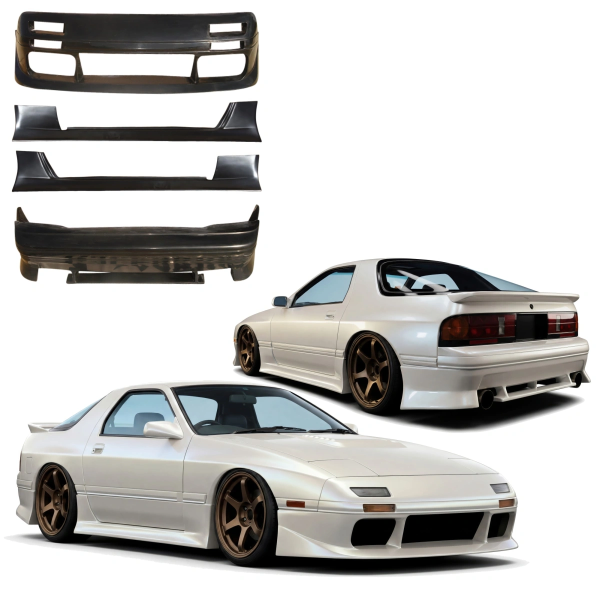 Modify your Mazda RX-7 1986 with our Exterior/Complete Body Kits - 1