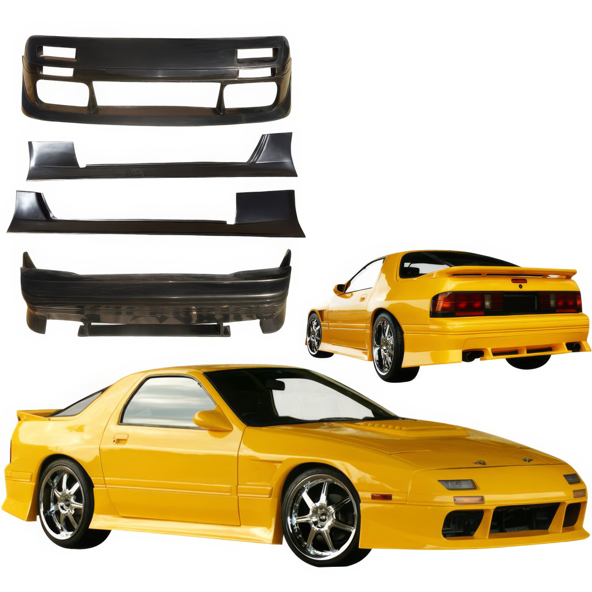 Modify your Mazda RX-7 1986 with our Exterior/Complete Body Kits - 