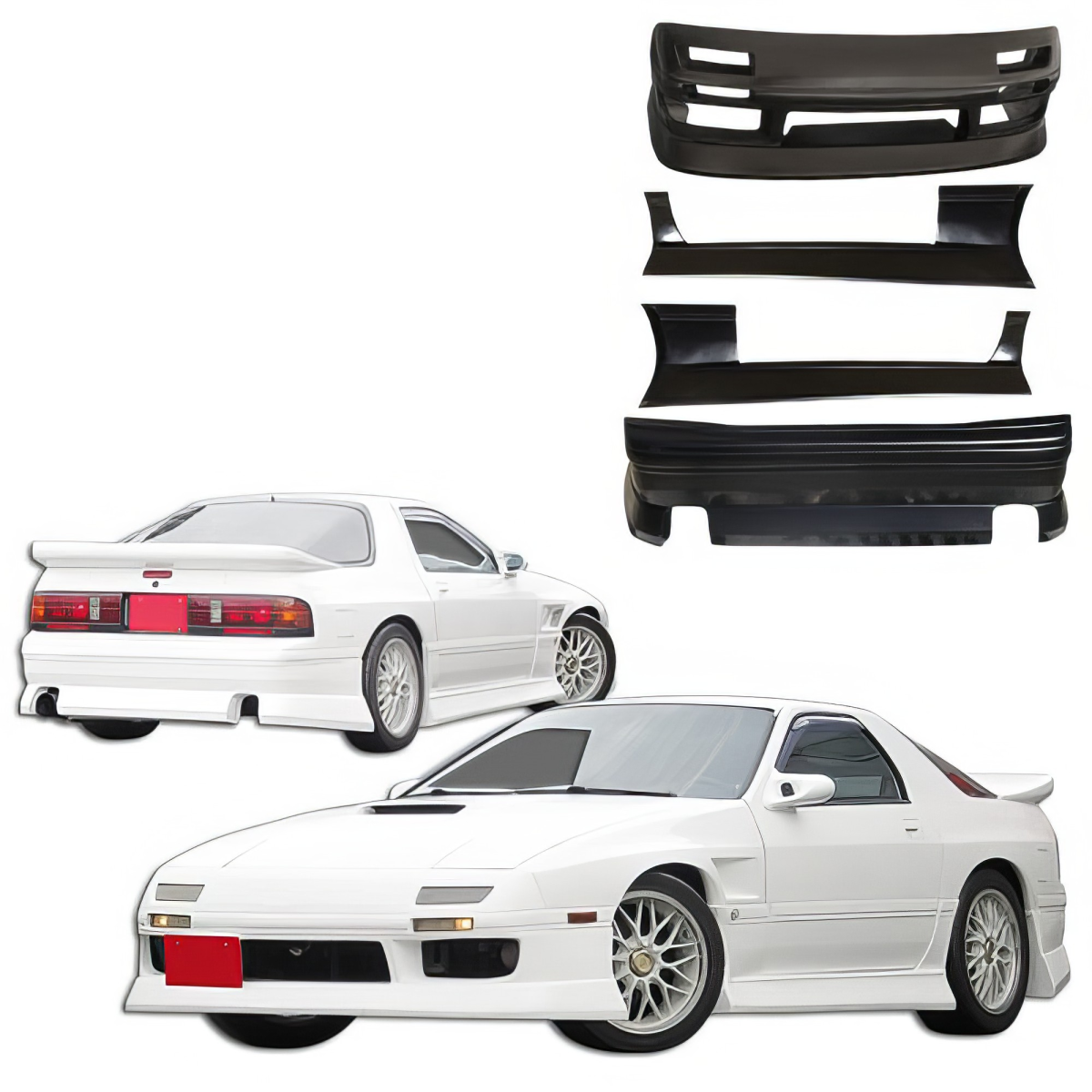 Modify your Mazda RX-7 1986 with our Exterior/Complete Body Kits - 