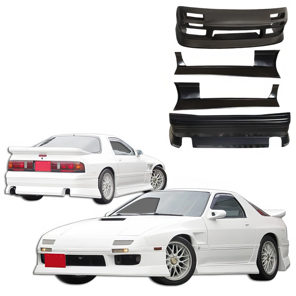 Modify your Mazda RX-7 1986 with our Exterior/Complete Body Kits - 1