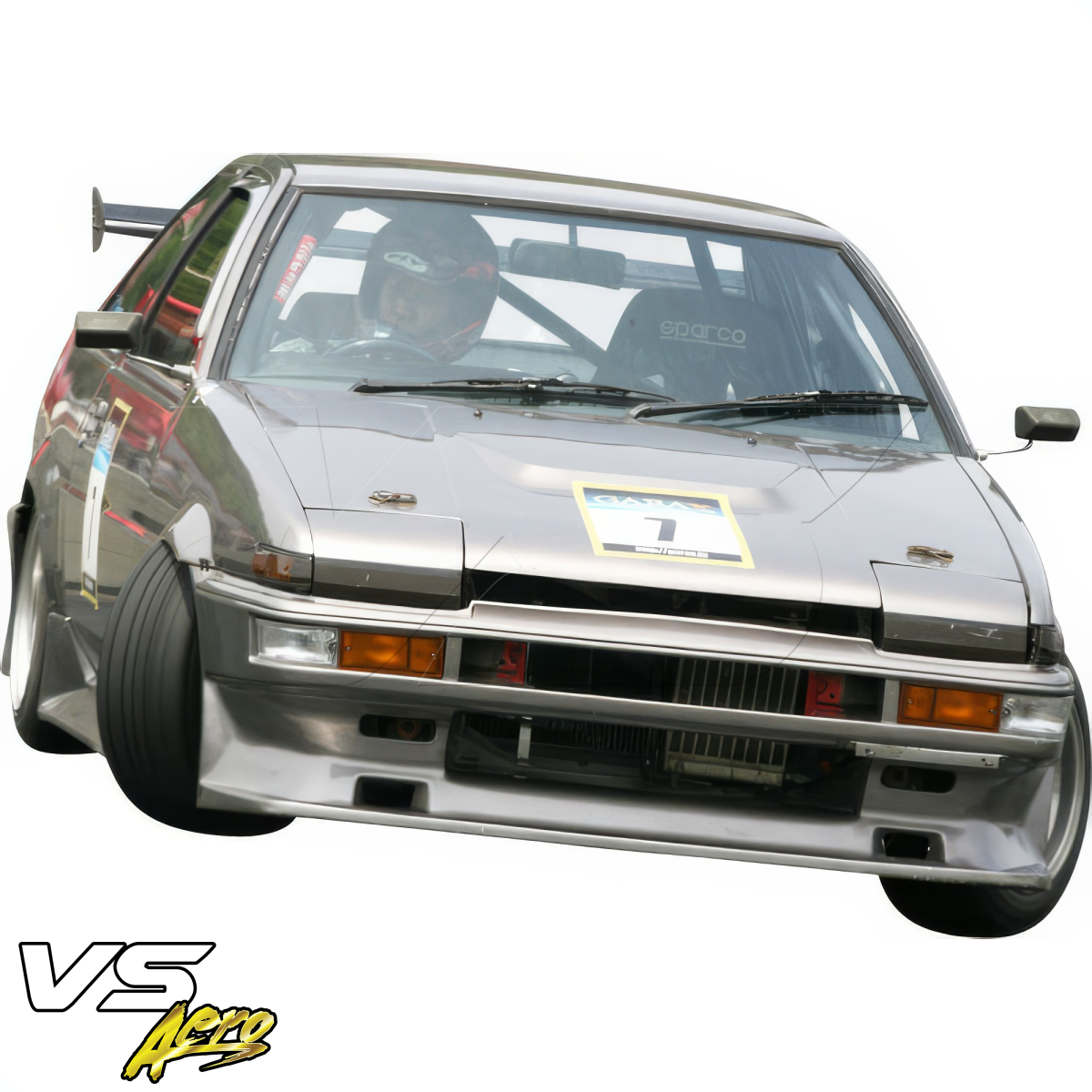 Modify your Toyota Corolla 1984 with our Exterior/Front Bumpers or Lips - 