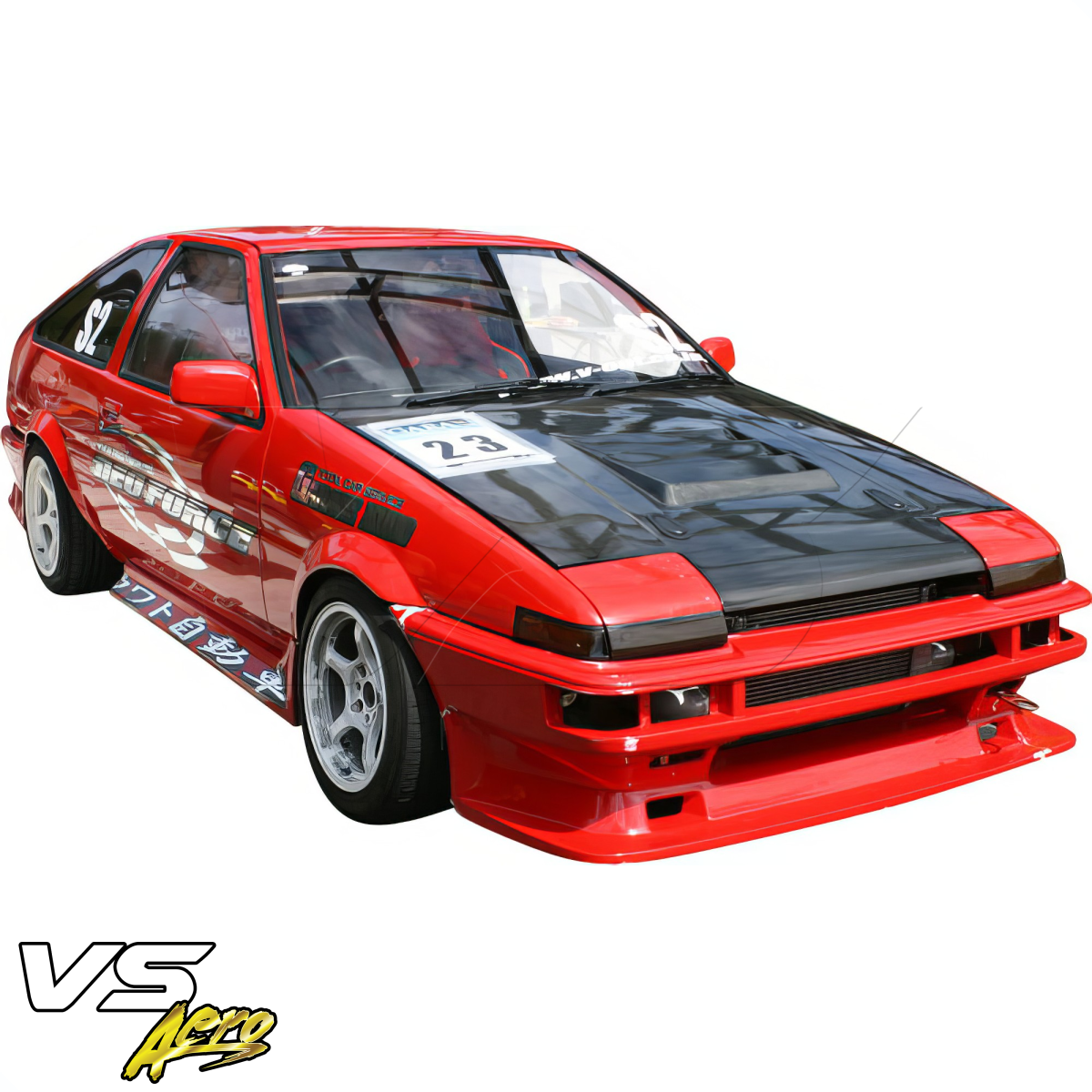 Modify your Toyota Corolla 1984 with our Exterior/Front Bumpers or Lips - 