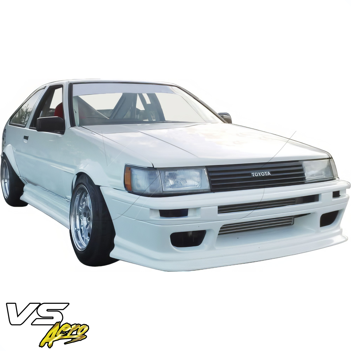 Modify your Toyota Corolla 1984 with our Exterior/Front Bumpers or Lips - 