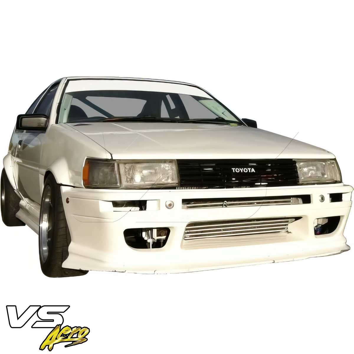 Modify your Toyota Corolla 1984 with our Exterior/Front Bumpers or Lips - 