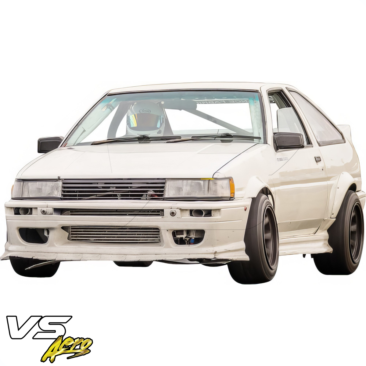 Modify your Toyota Corolla 1984 with our Exterior/Front Bumpers or Lips - 