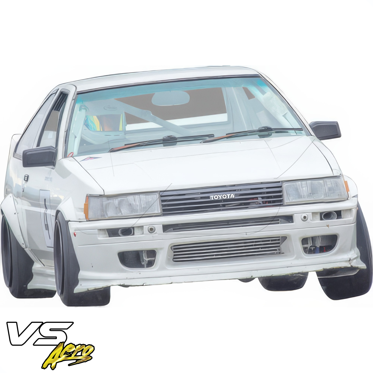 Modify your Toyota Corolla 1984 with our Exterior/Front Bumpers or Lips - 