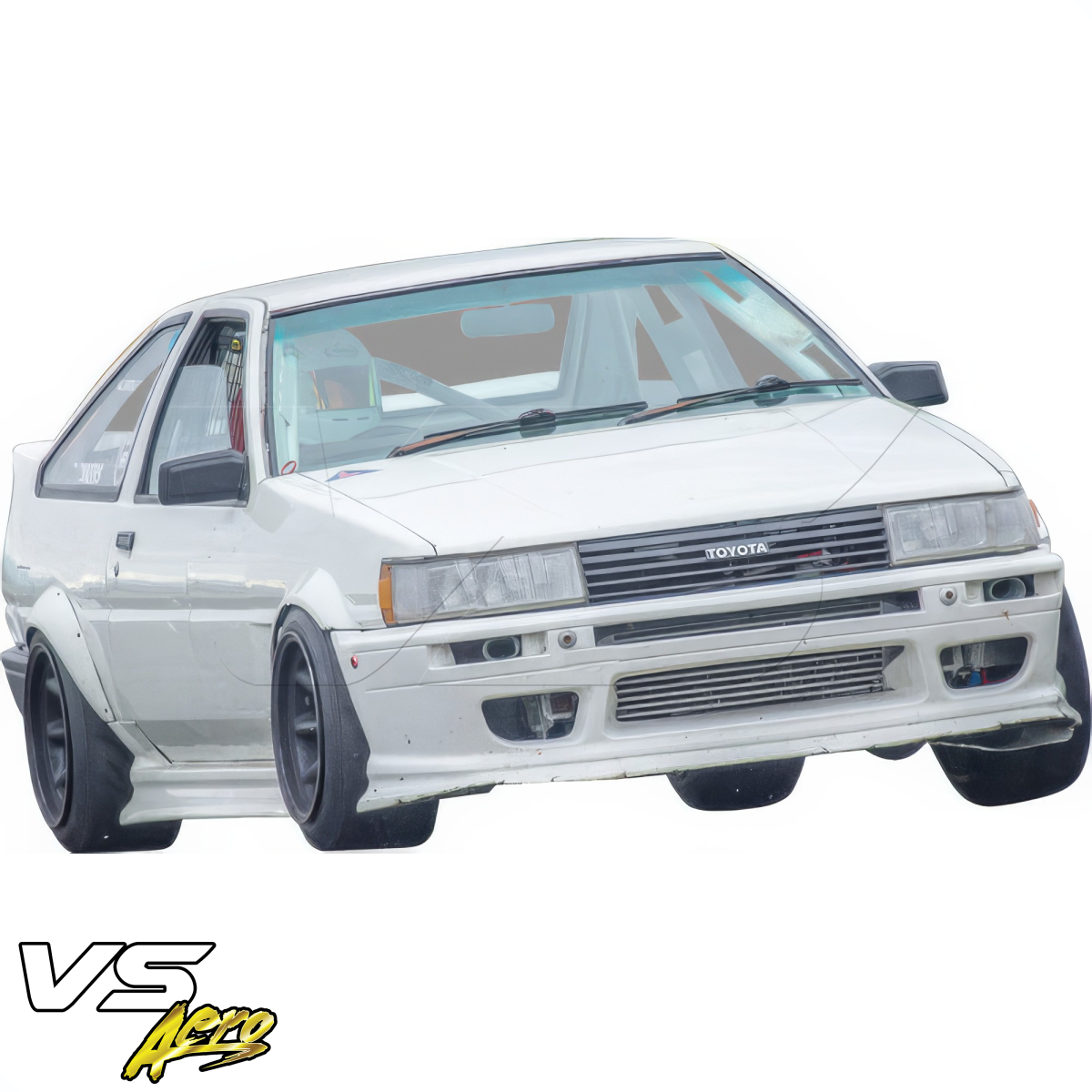 Modify your Toyota Corolla 1984 with our Exterior/Front Bumpers or Lips - 