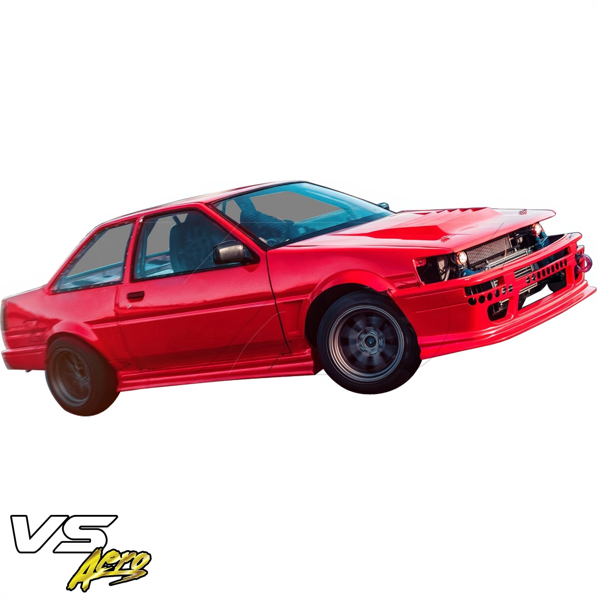 Modify your Toyota Corolla 1984 with our Exterior/Front Bumpers - 9
