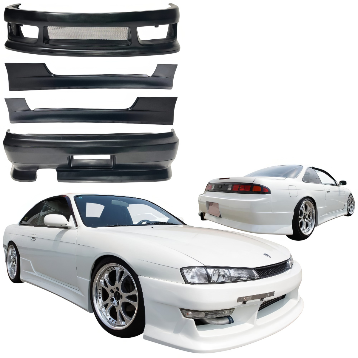 Modify your Nissan 240SX 1997 with our Exterior/Complete Body Kits - 