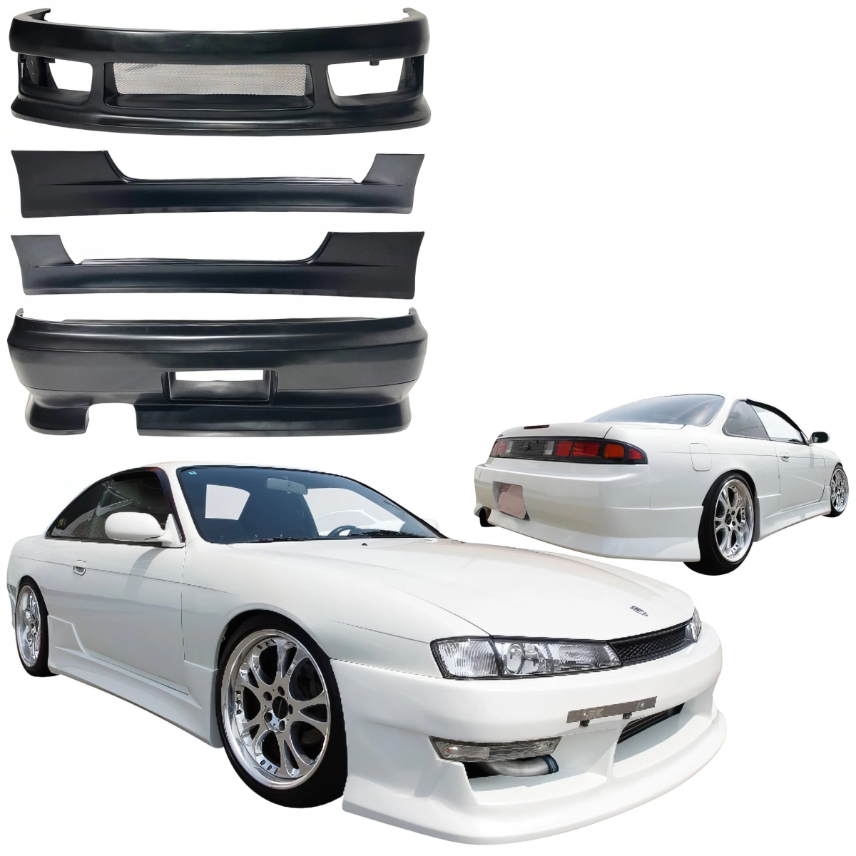 Modify your Nissan 240SX 1997 with our Exterior/Complete Body Kits - 1