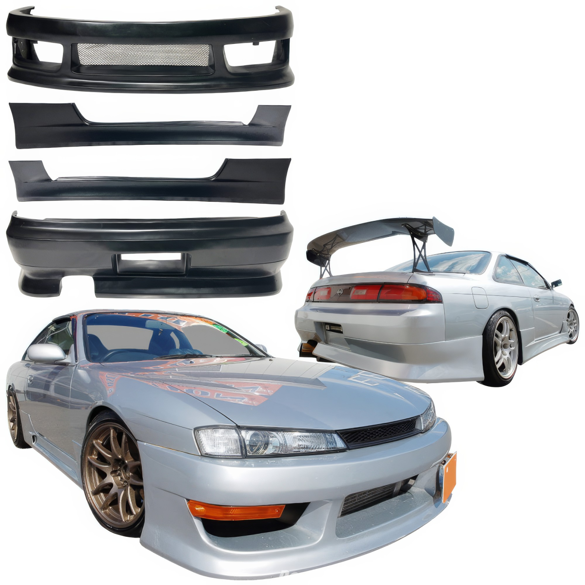 Modify your Nissan 240SX 1997 with our Exterior/Complete Body Kits - 