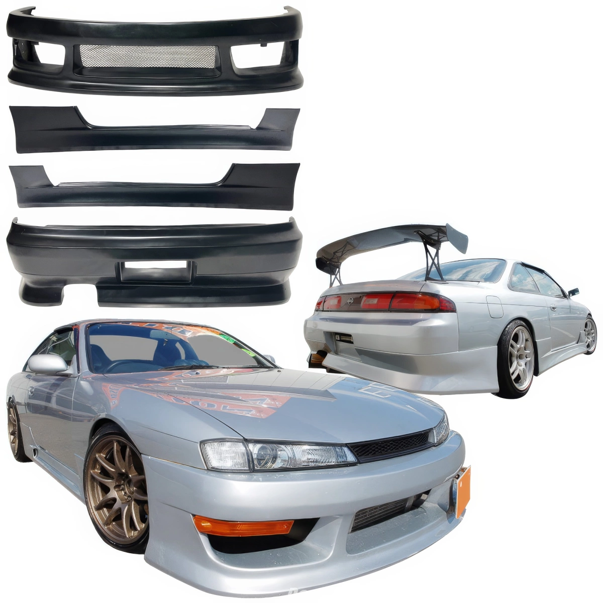 Modify your Nissan 240SX 1997 with our Exterior/Complete Body Kits - 3