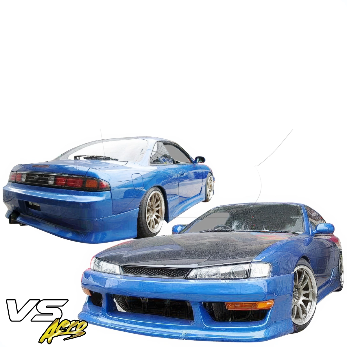Modify your Nissan 240SX 1997 with our Exterior/Complete Body Kits - 4