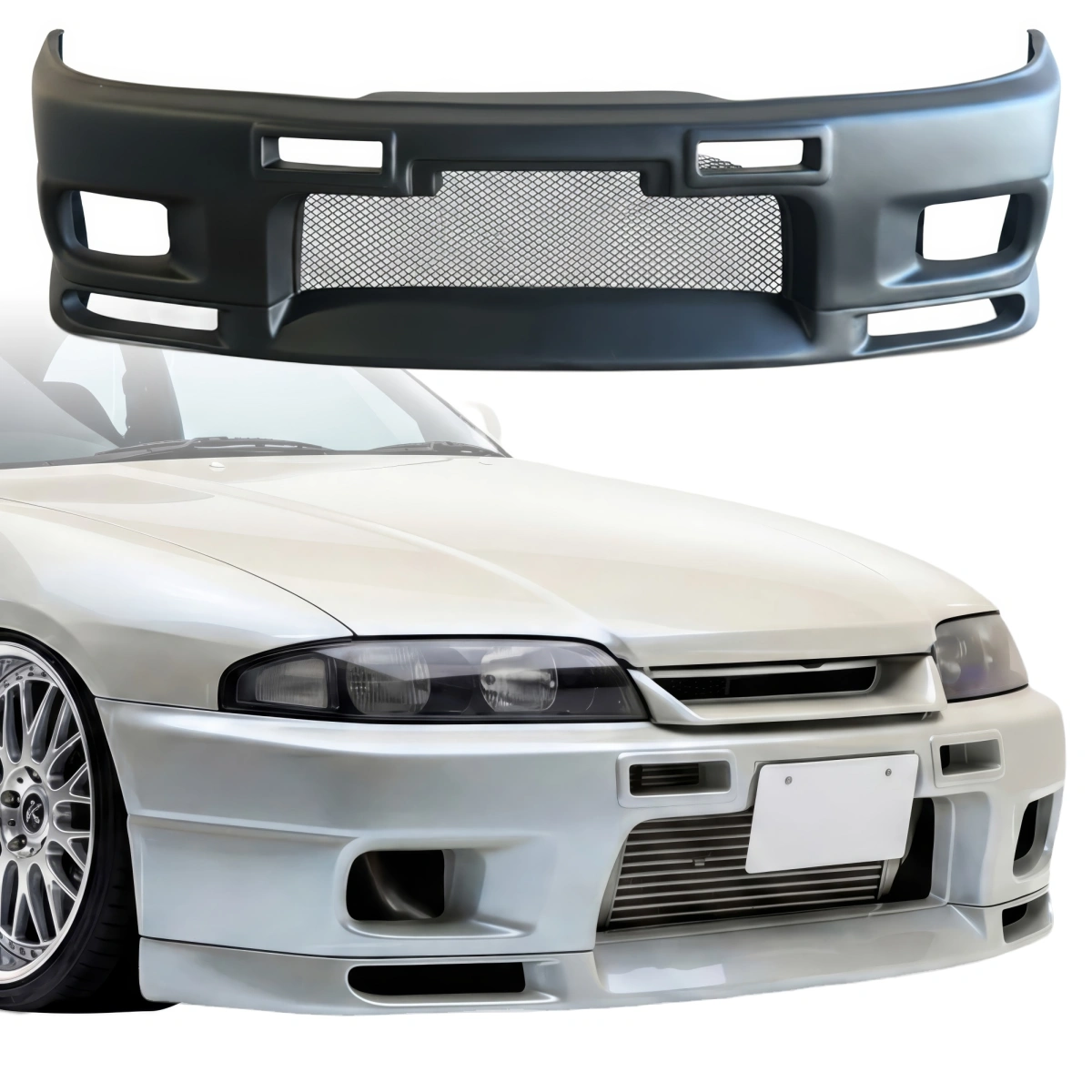 Modify your Nissan Skyline (R33) GTS 1995 with our Exterior/Front Bumpers - 1