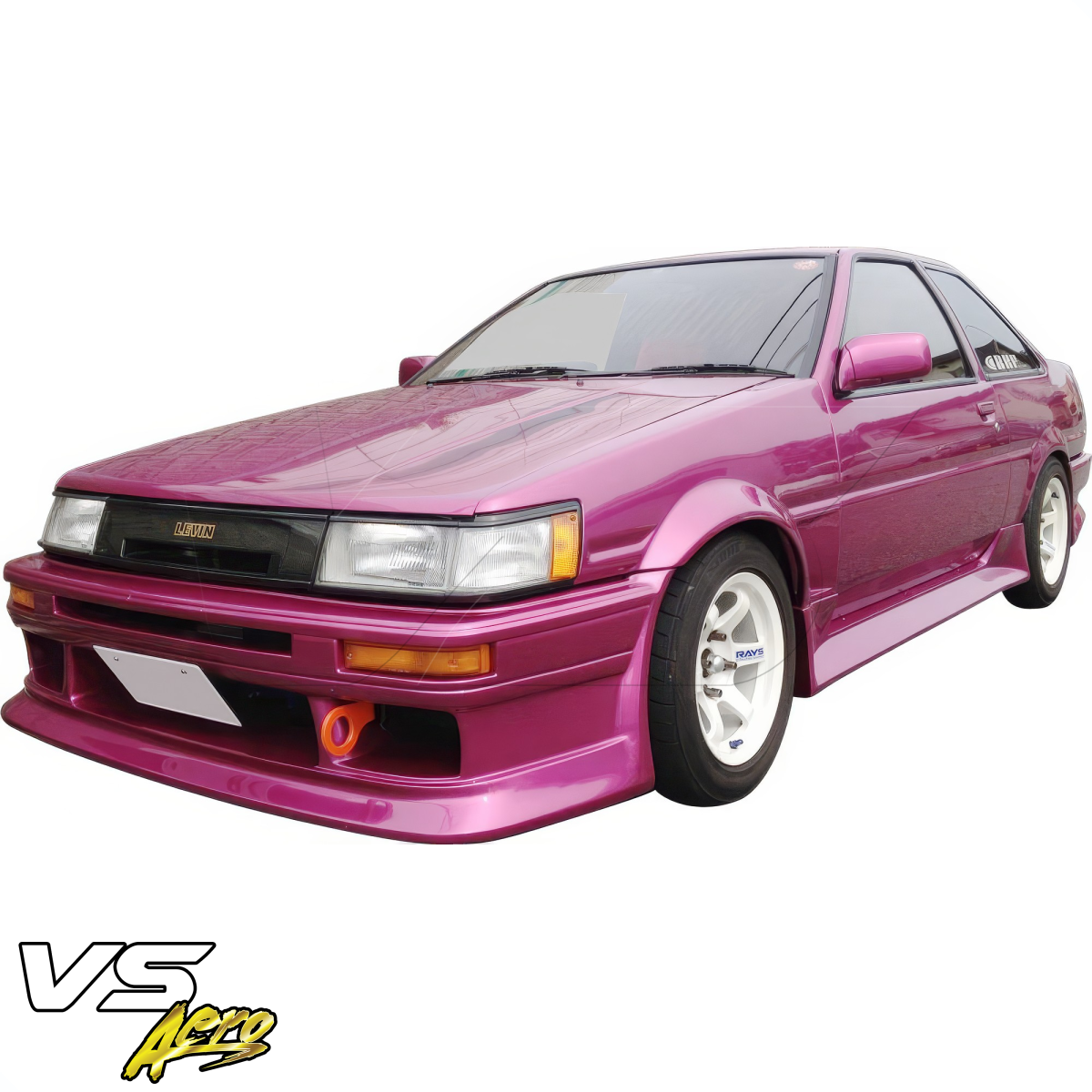 Modify your Toyota Corolla 1984 with our Exterior/Front Bumpers or Lips - 