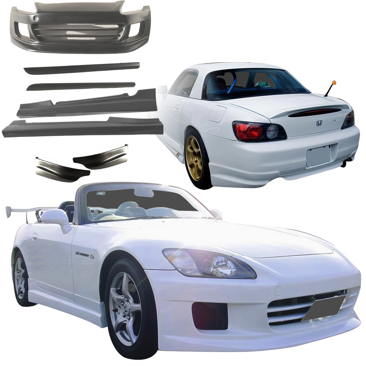 Modify your Honda S2000 2000 with our Exterior/Complete Body Kits - 1