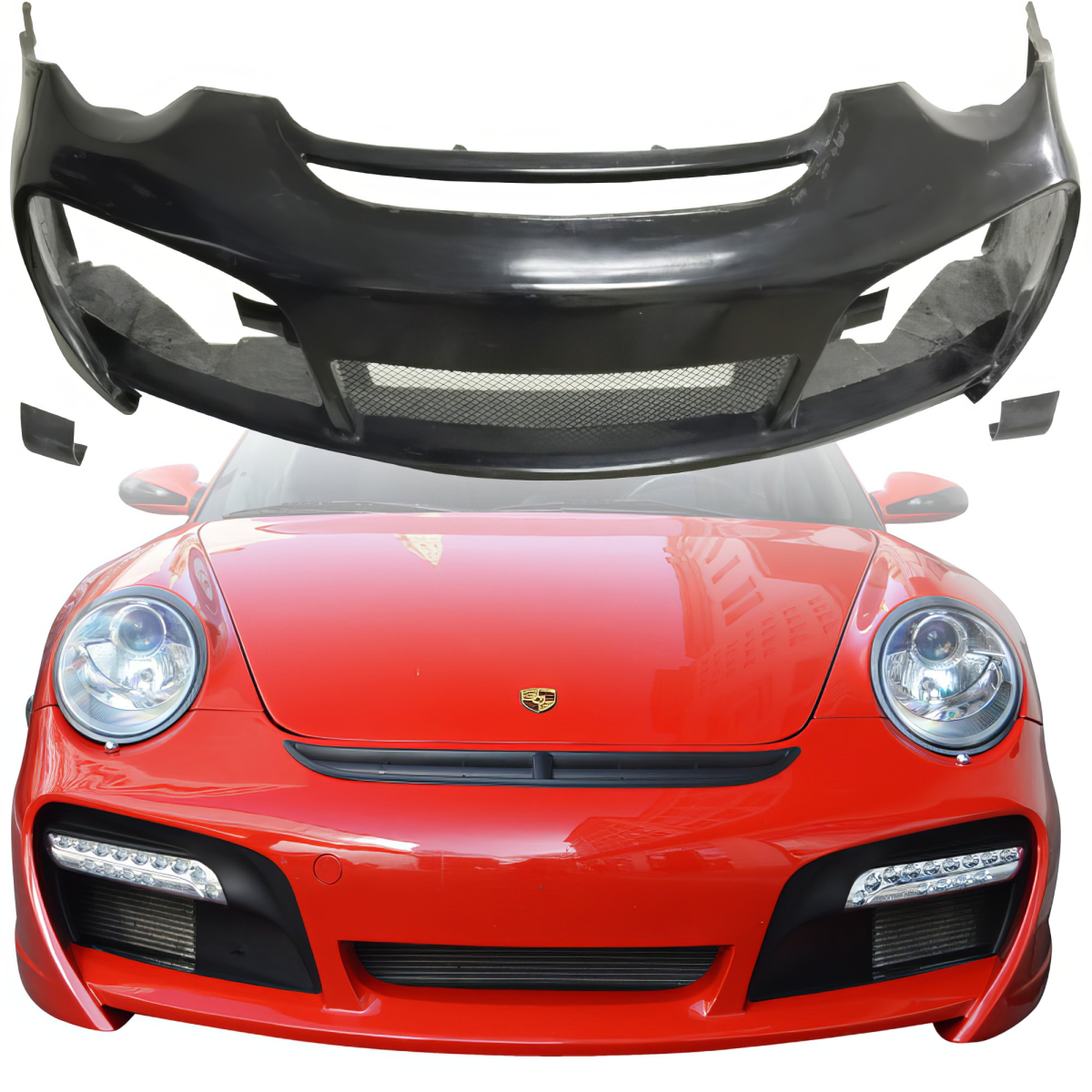 Modify your Porsche 911 2005 with our Exterior/Front Bumpers or Lips - 