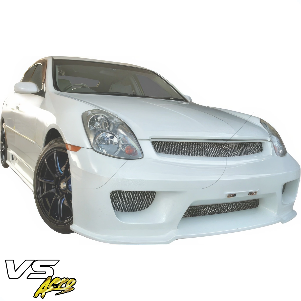 Modify your Infiniti G35 2003 with our Exterior/Front Bumpers - 4