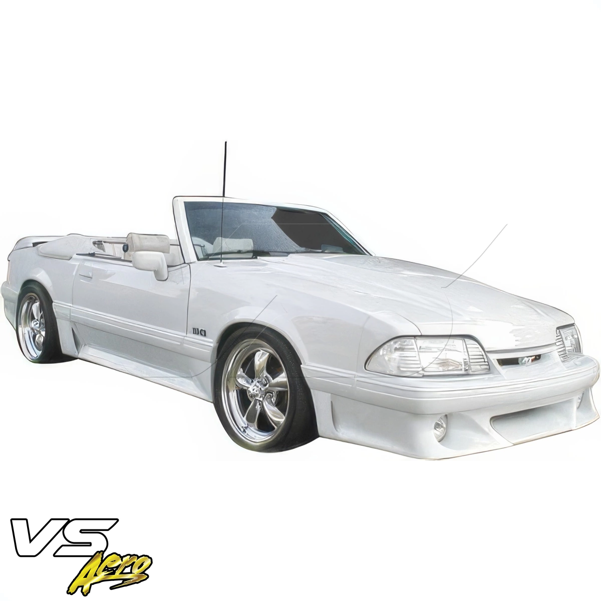 Modify your Ford Mustang 1987 with our Exterior/Front Bumpers - 2