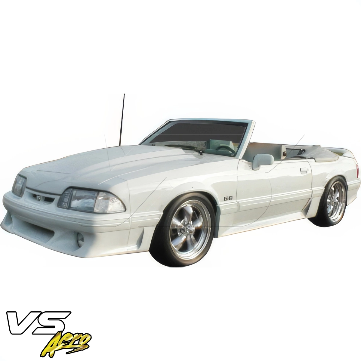 Modify your Ford Mustang 1987 with our Exterior/Front Bumpers - 3