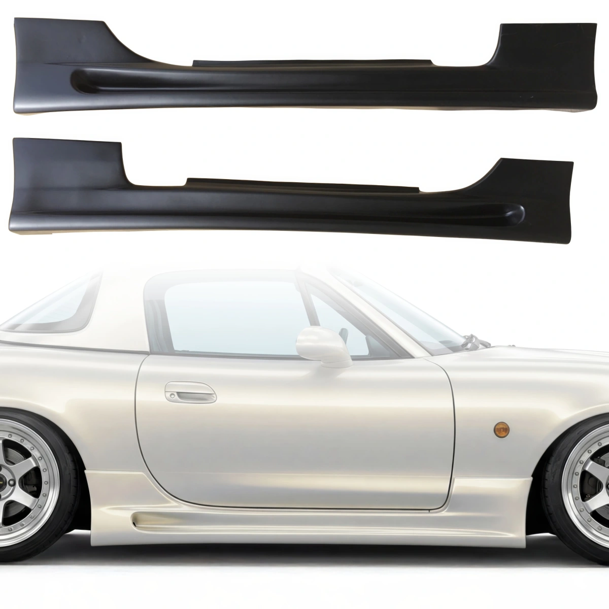 Modify your Mazda Miata 1998 with our Exterior/Side Skirts - 1