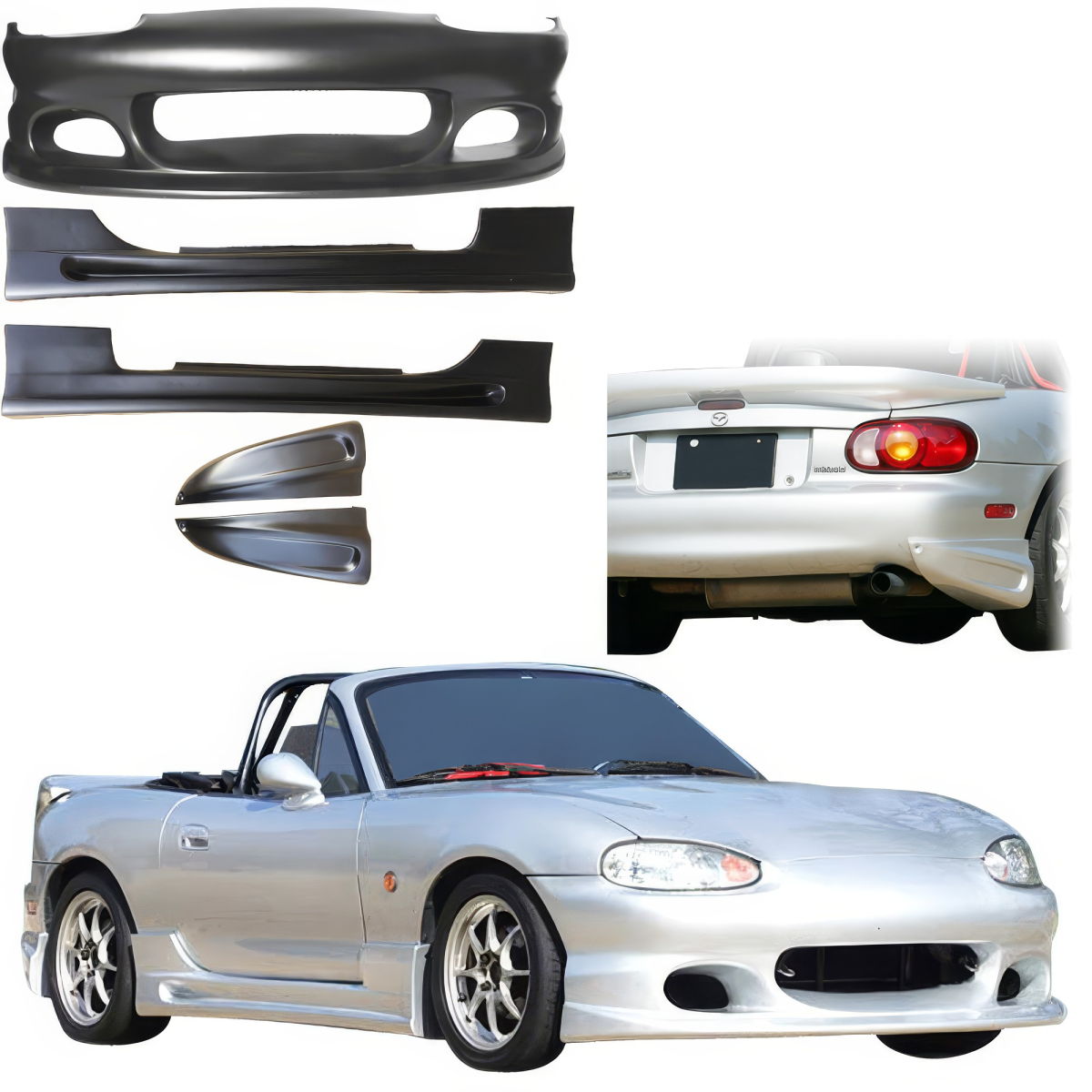 Modify your Mazda Miata 1998 with our Exterior/Complete Body Kits - 