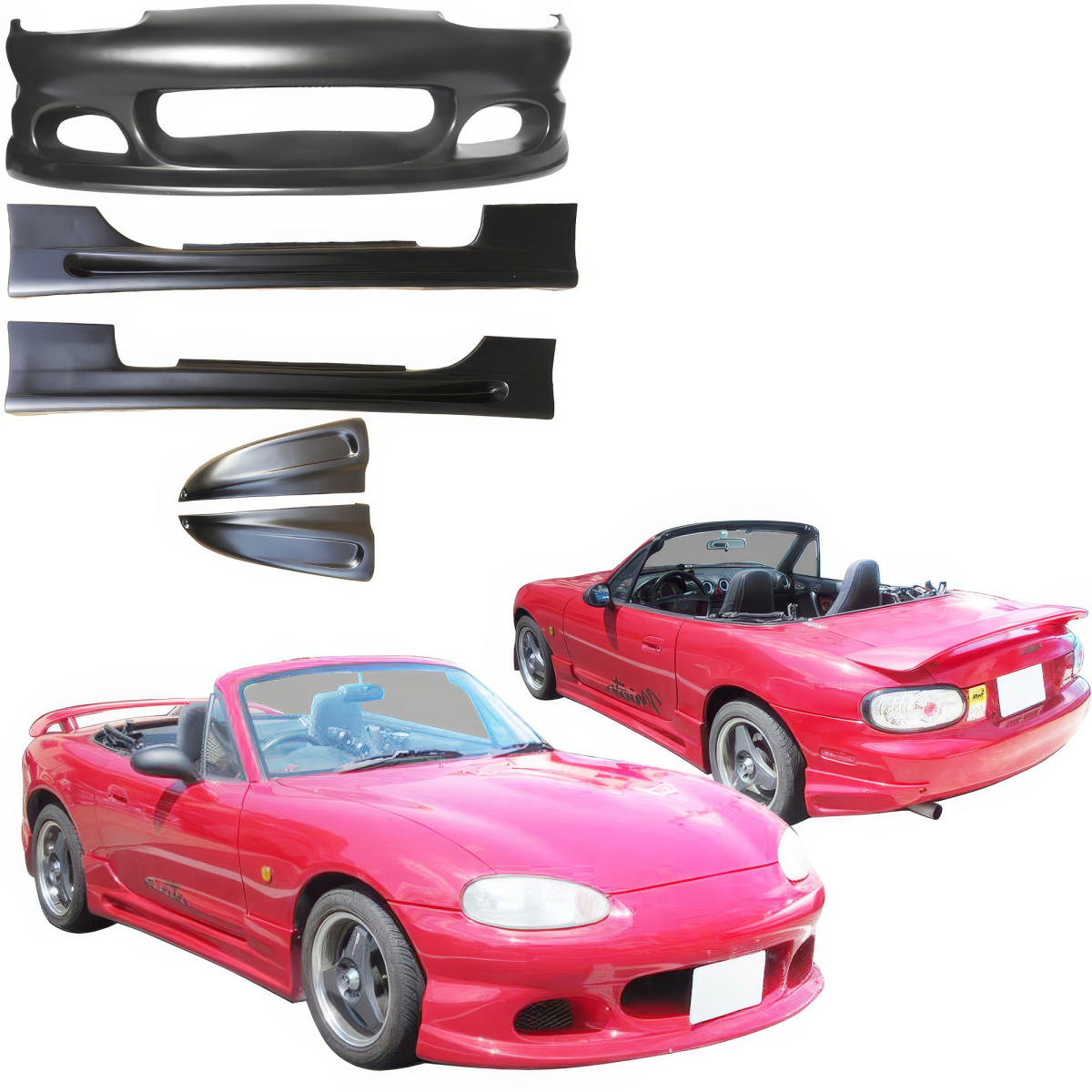 Modify your Mazda Miata 1998 with our Exterior/Complete Body Kits - 