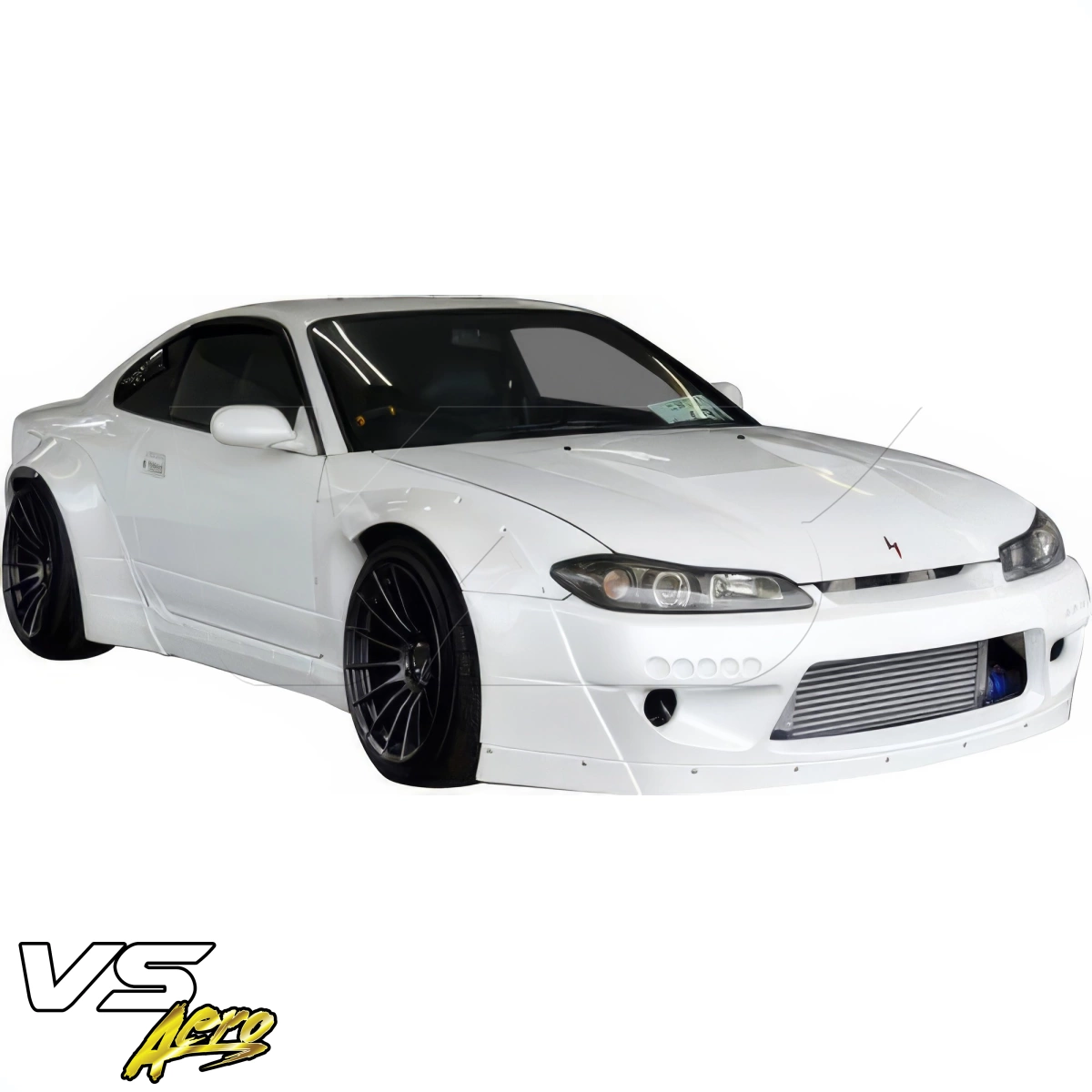 Modify your Nissan Silvia 1999 with our Exterior/Front Bumpers - 6