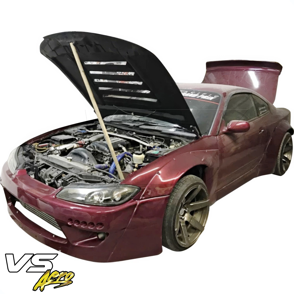 Modify your Nissan Silvia 1999 with our Exterior/Front Bumpers - 10