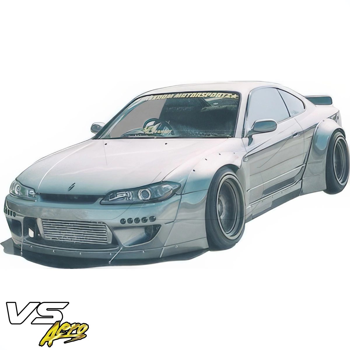 Modify your Nissan Silvia 1999 with our Exterior/Front Bumpers - 14