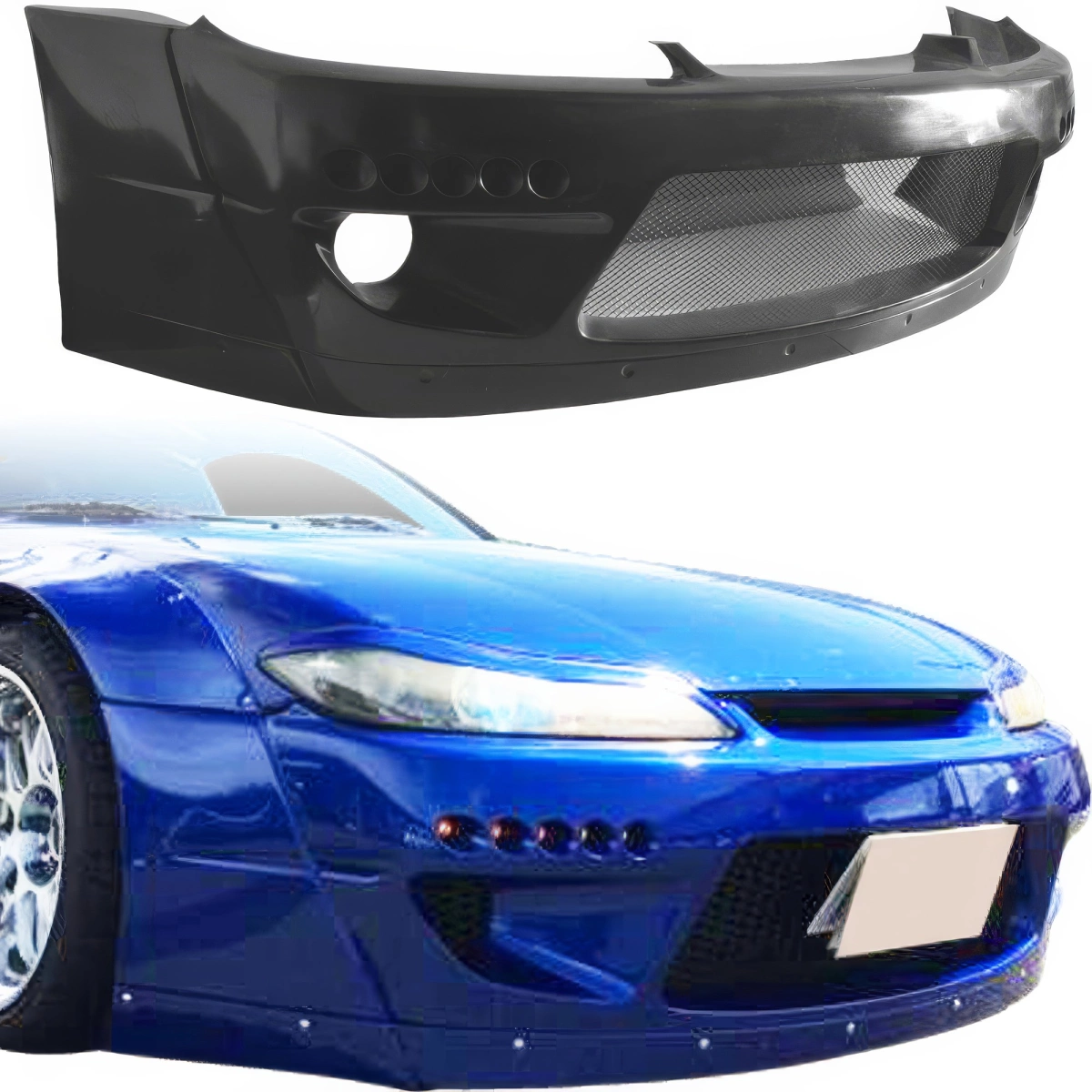 Modify your Nissan Silvia 1999 with our Exterior/Front Bumpers - 18