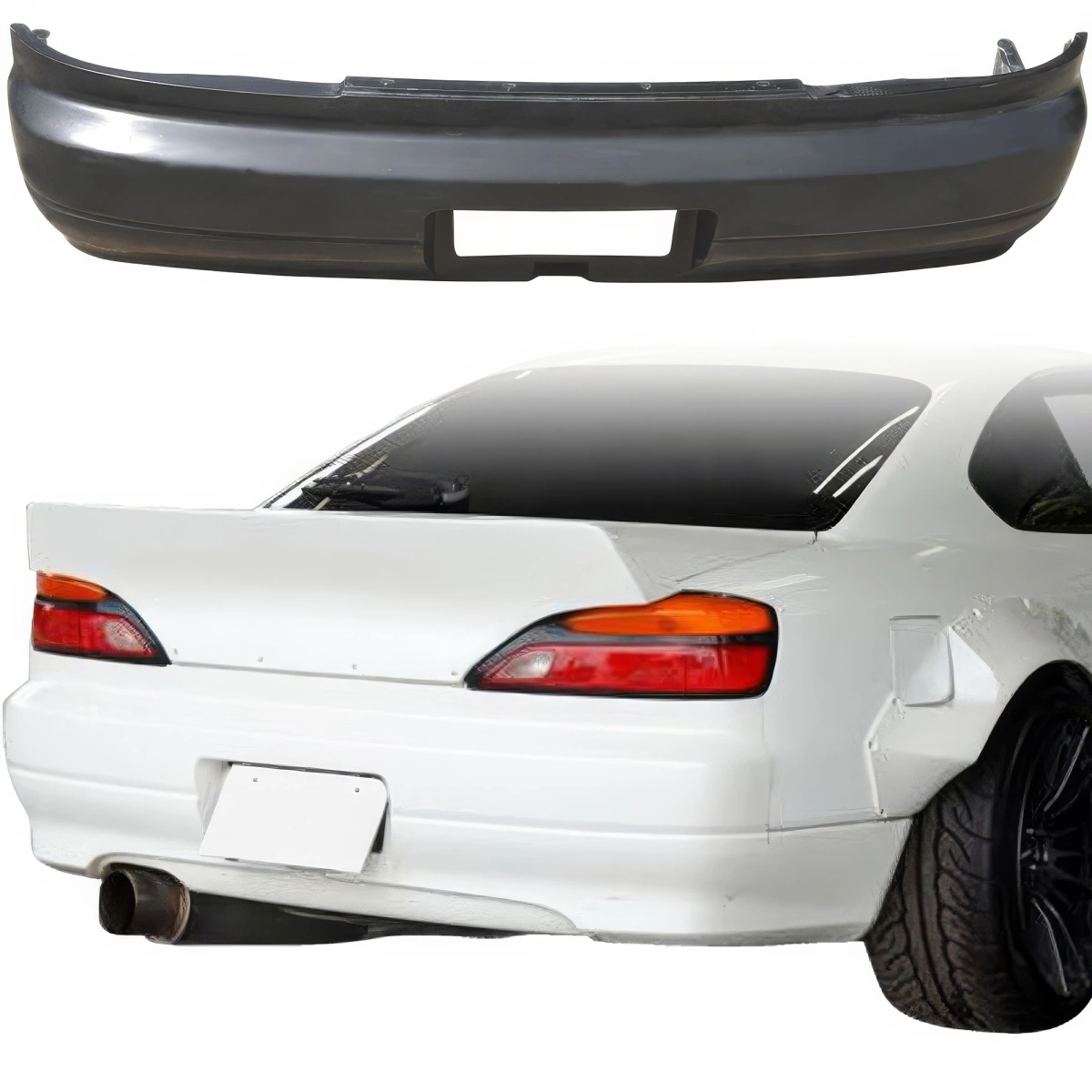 Modify your Nissan Silvia 1999 with our Exterior/Rear Bumpers - 1