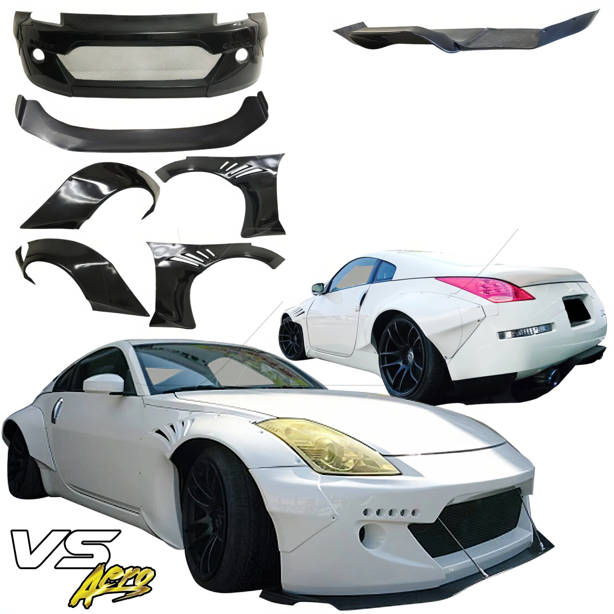 Modify your Nissan 350Z 2003 with our Exterior/Complete Body Kits - 1