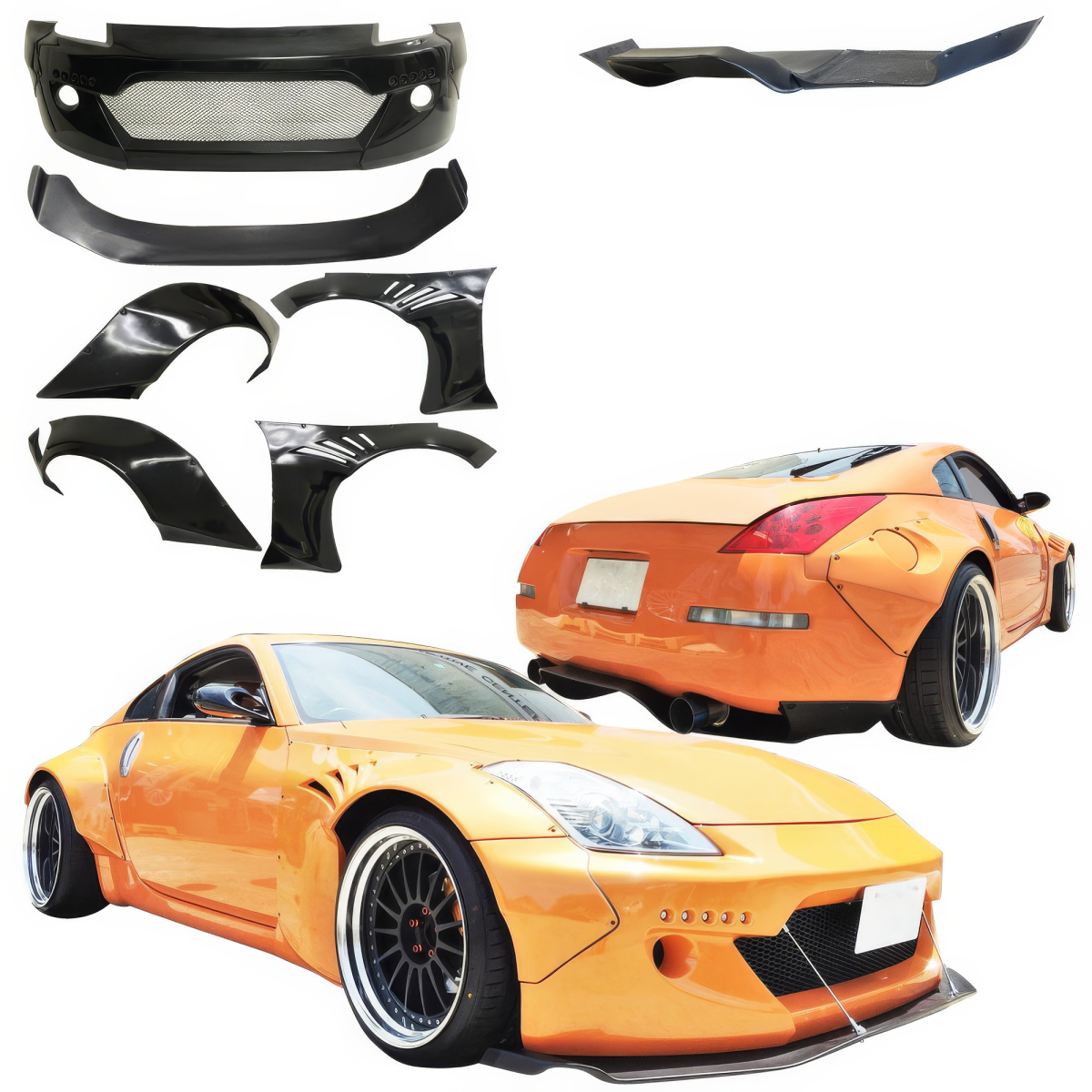 Modify your Nissan 350Z 2003 with our Exterior/Complete Body Kits -