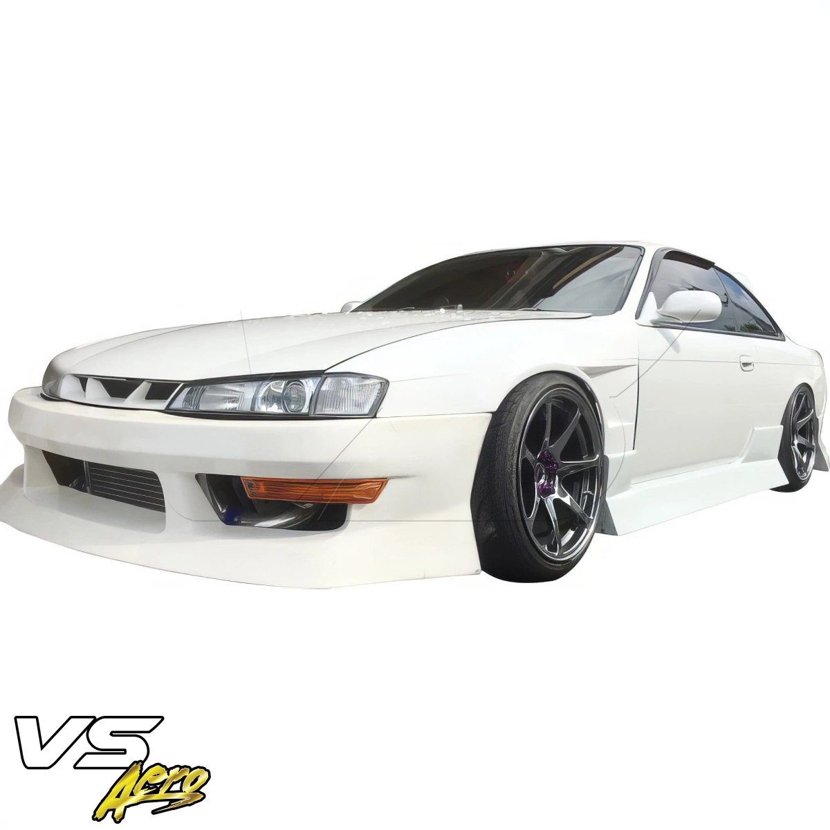 Modify your Nissan 240SX 1997 with our Exterior/Front Bumpers - 15