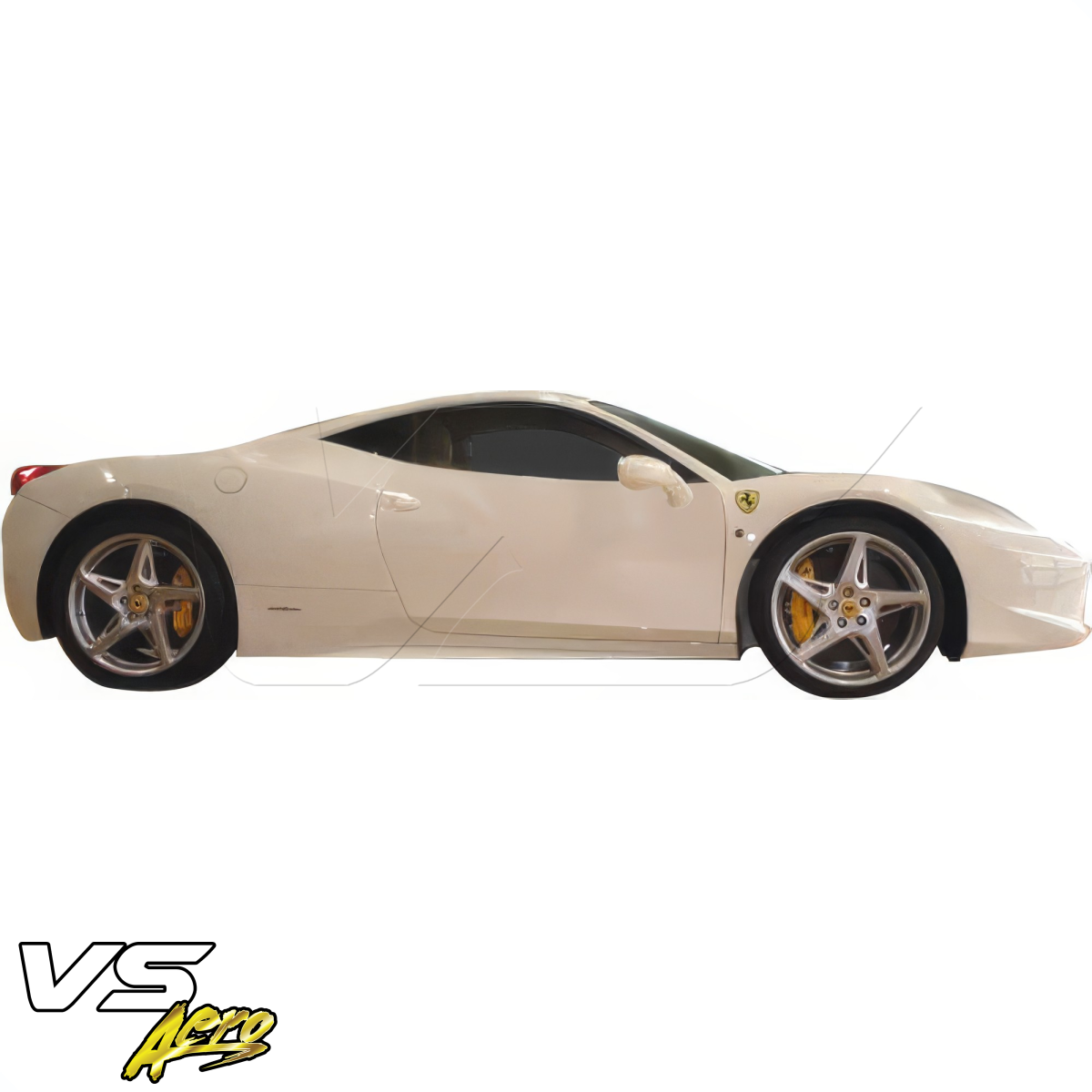 Modify your Ferrari 458 2010 with our Exterior/Side Skirts - 