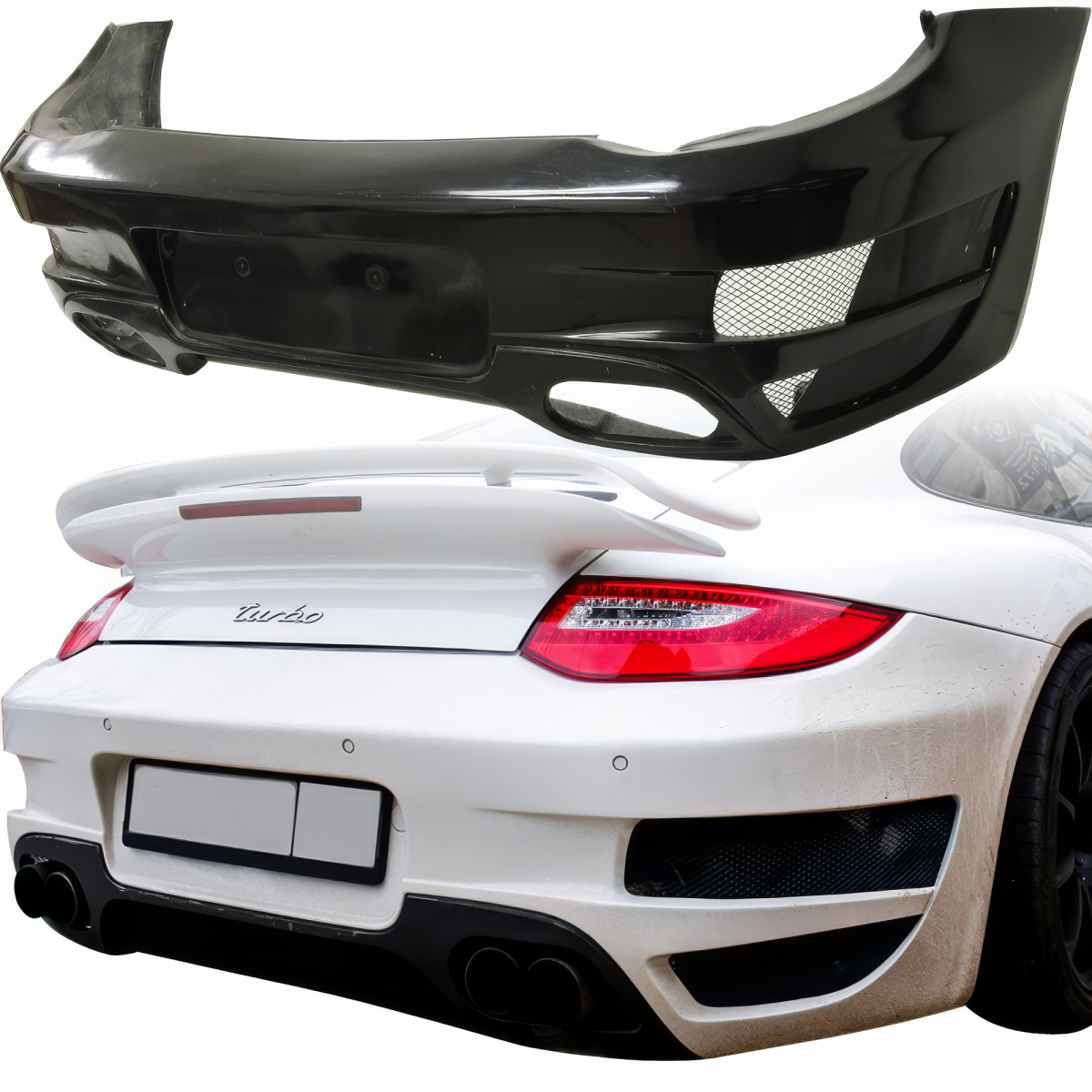 Modify your Porsche 911 2009 with our Exterior/Rear Bumpers - 