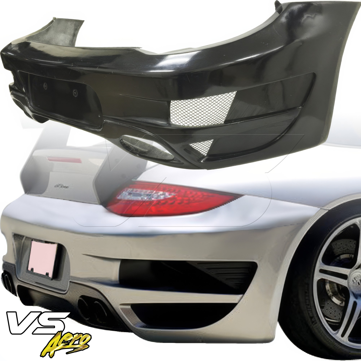 Modify your Porsche 911 2009 with our Exterior/Rear Bumpers - 