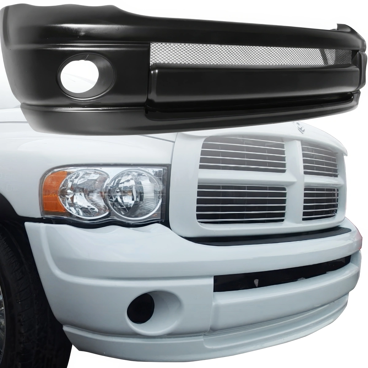Modify your Dodge Ram 2002 with our Exterior/Front Bumpers - 1