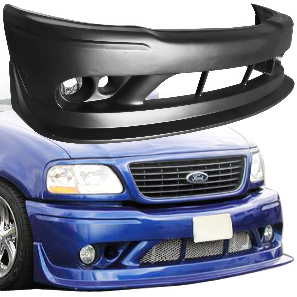 Modify your Ford F-150 1997 with our Exterior/Front Bumpers - 1
