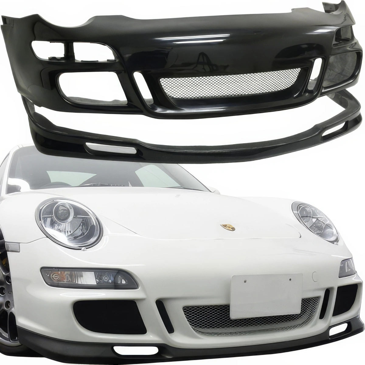 Modify your Porsche 911 2005 with our Exterior/Front Bumpers - 4