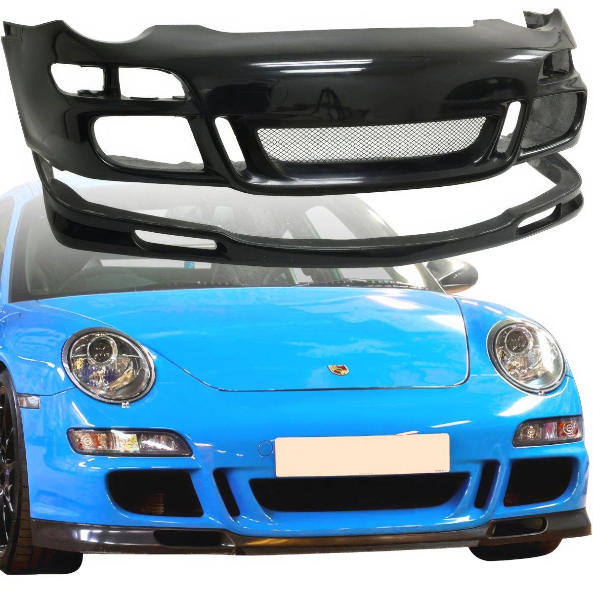 Modify your Porsche 911 2005 with our Exterior/Front Bumpers - 5