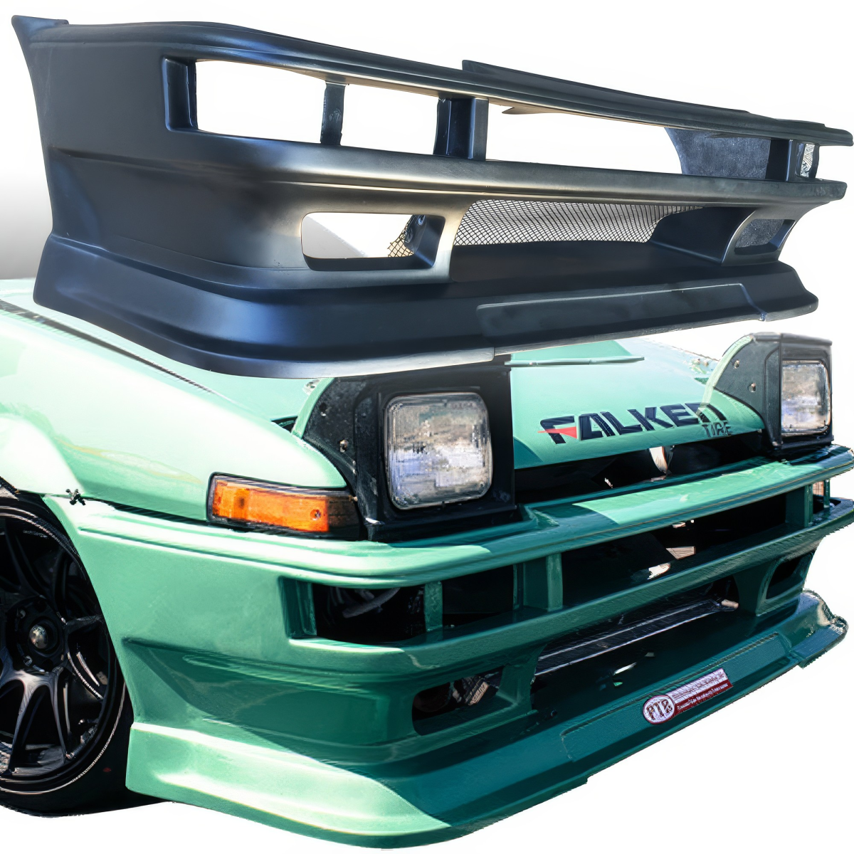 Modify your Toyota Corolla 1984 with our Exterior/Front Bumpers or Lips - 