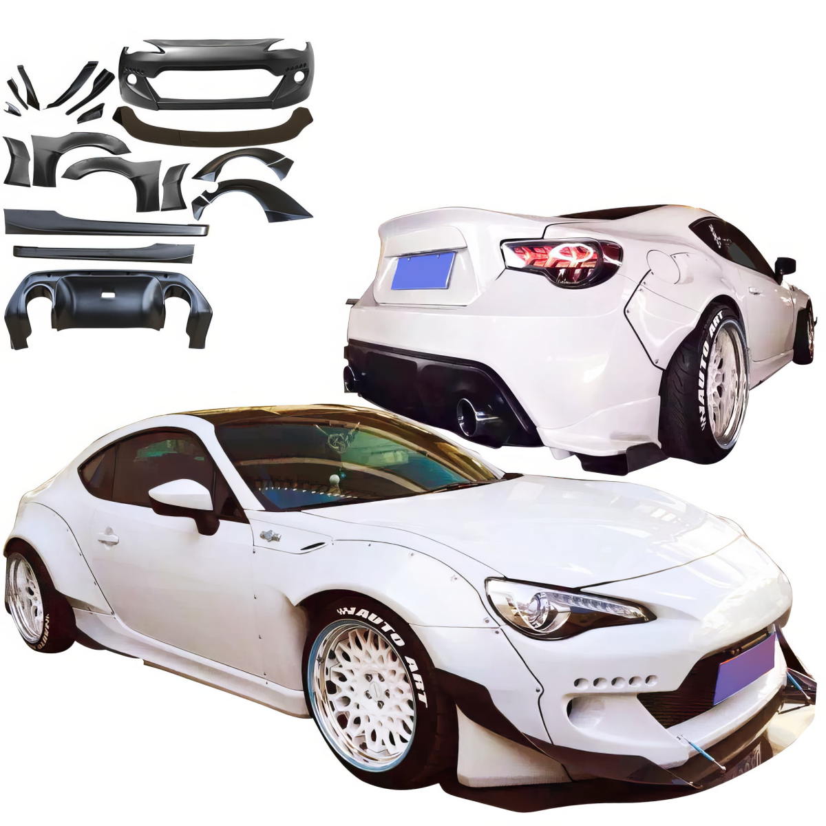 Modify your Scion FR-S 2013 with our Exterior/Complete Body Kits - 