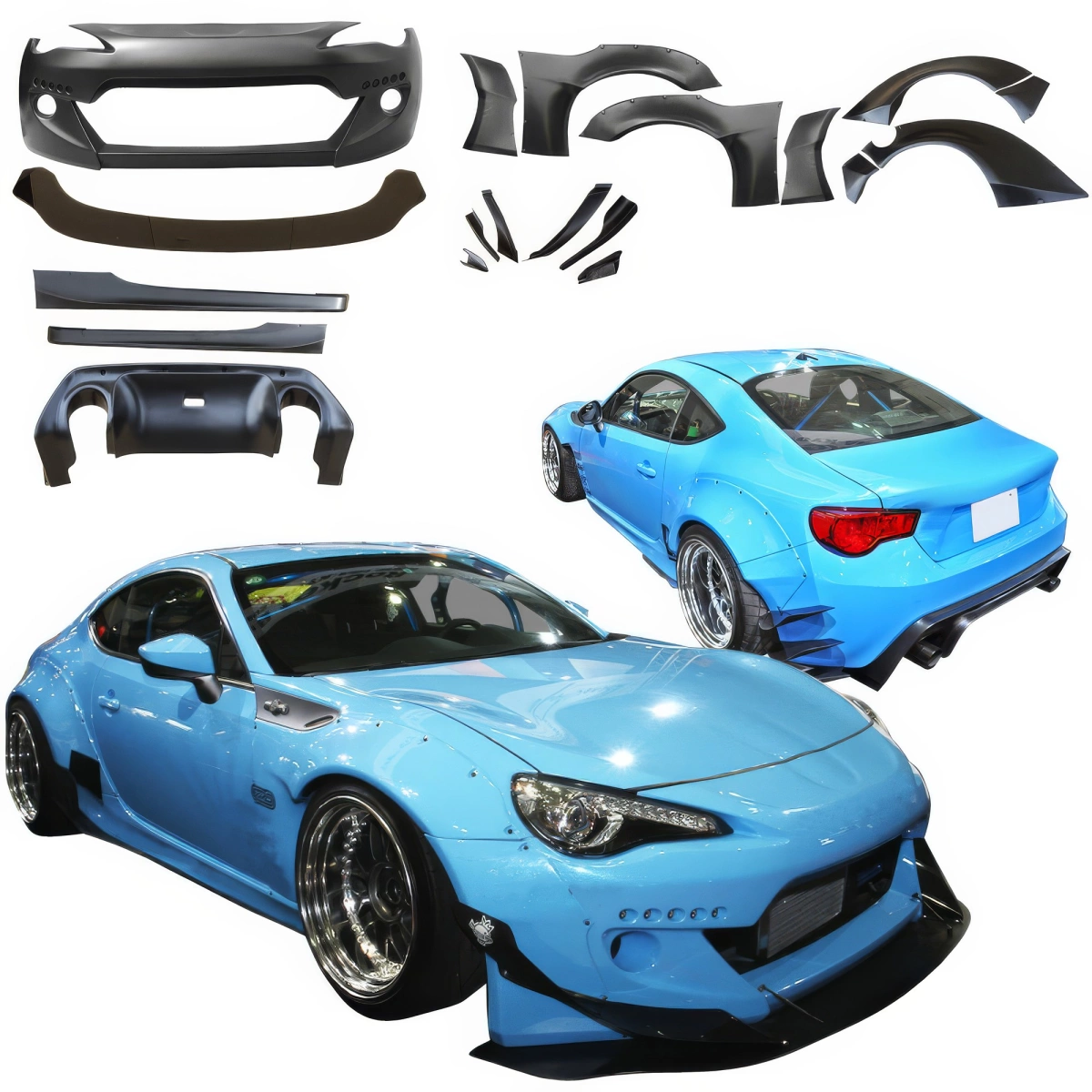 Modify your Scion FR-S 2013 with our Exterior/Complete Body Kits - 2